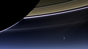 Cassini Saturn Earth